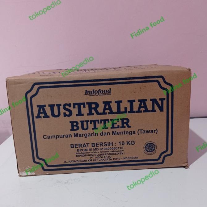 

butter unsalted australian 10kg ---NEW---