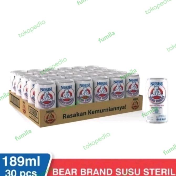 

SUSU BERUANG BEARBRAND 189 ML ISI 30 KALENG ---NEW---