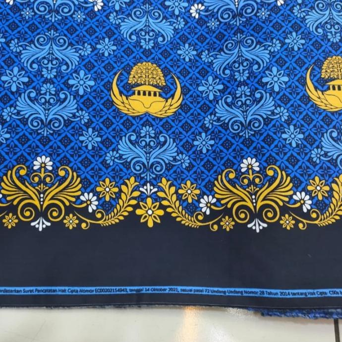 Kain Korpri Batik Korpri Terbaru Sritex bahan katun C40S