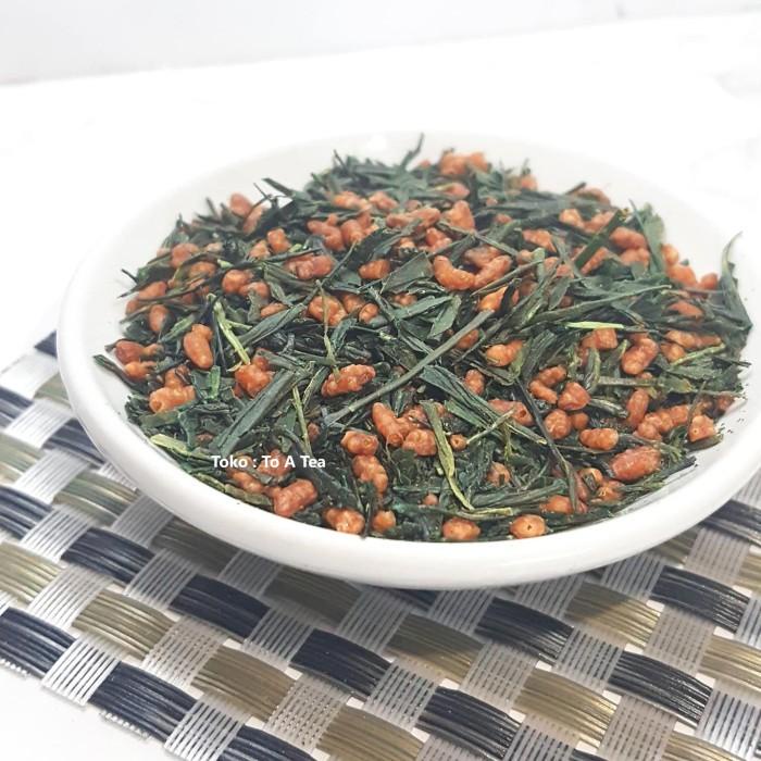 

KAZU (Sencha) Genmaicha - 100% Japanese Roasted Rice Green Tea 100g Best Seller