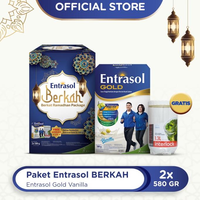 

Paket Berkah Ramadan Entrasol Gold Vanilla 580G ---NEW---