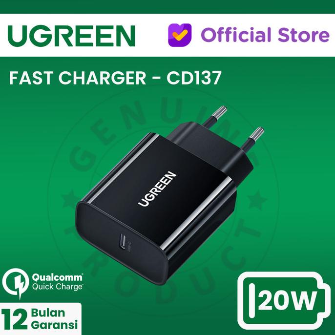 UGREEN iPhone Fast Charger 20W