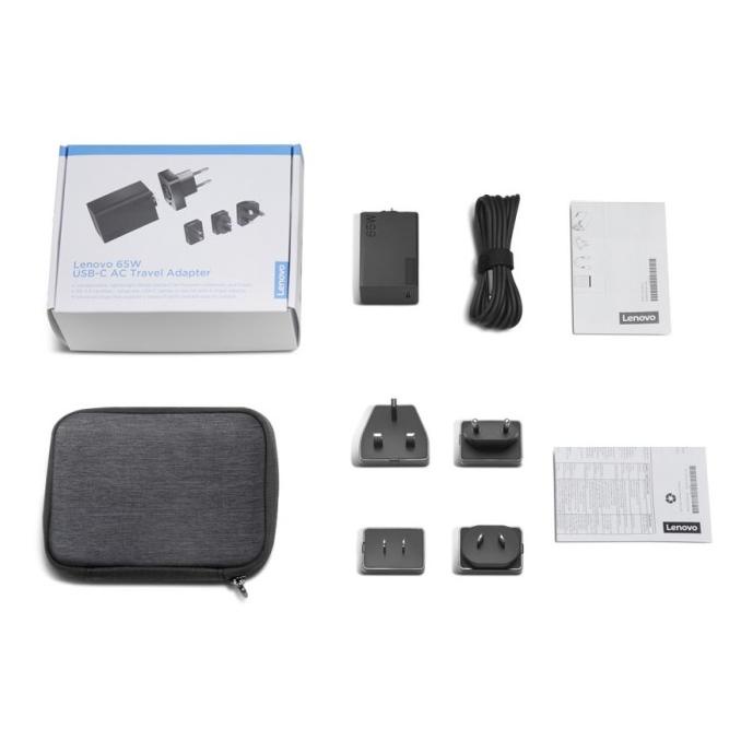CHARGER LENOVO 65W USB C TRAVEL ADAPTER