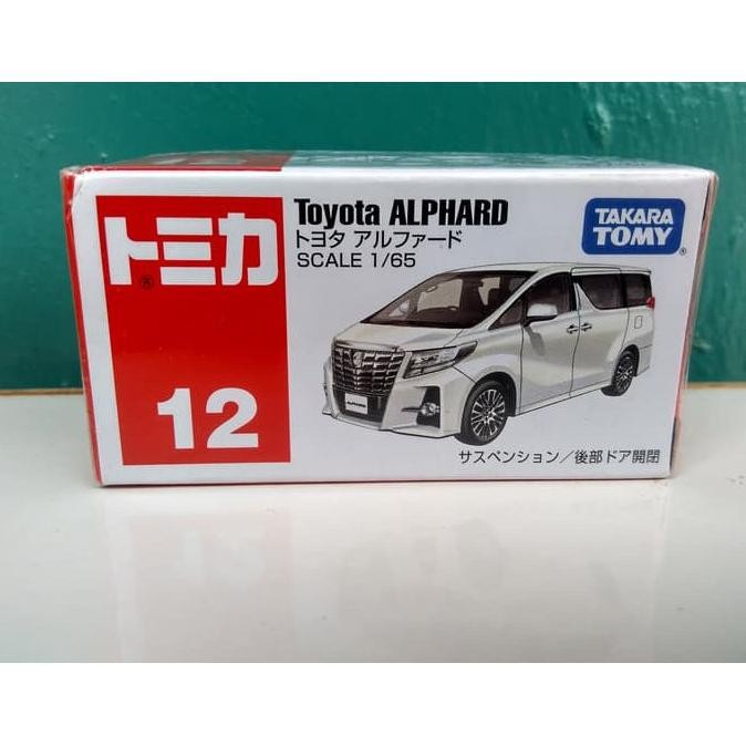 Hot Sale Ready Tomica Alphard Putih Tomica Reguler No 12 Diecast Miniatur Mobil Termurah