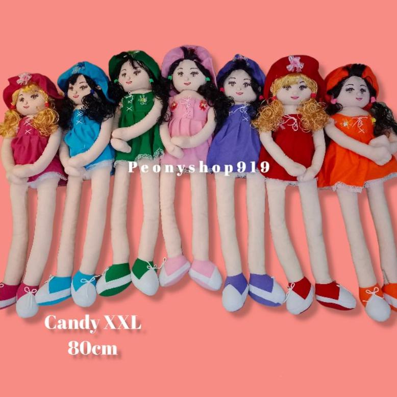 boneka candy jumbo 80cm cantik/boneka Barbie Cindy/orang/mainan anak