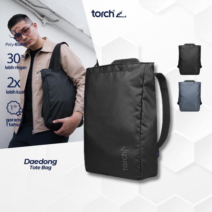 Torch Tas Ransel Laptop Pria Wanita - Tote Bag Backpack Daedong
