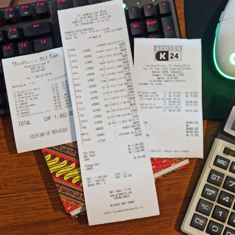 

7.7 Product HOT Cetakan Nota Struk Invoice Bon. Custom Order