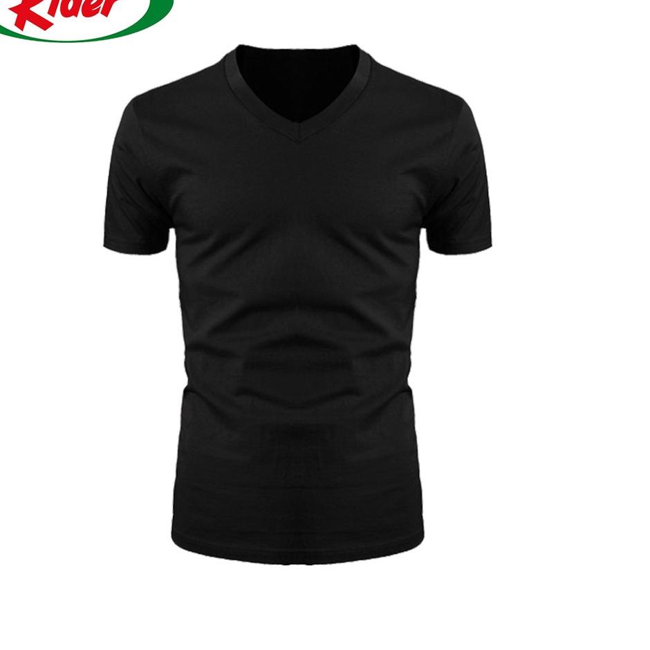 Promo Terbaik Kaos Dalam Rider Xtracool Tshirt Man R259BWH Hitam (1 Pcs) V-Neck