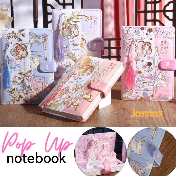 

MAGNETIC NOTEBOOK LADY SAMURAI / DIARY JURNAL AGENDA BUKU TULIS .