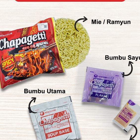 

Nongshim Spicy Chapagetti 137G/ E Instan Korea / 100%
