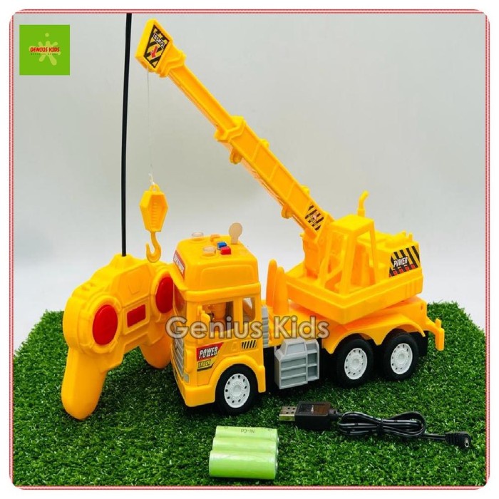 Diskon Spesial Mainan Mobil Remot Truk Sampah/Mobil Remot Truk Derek/Crane Dump Truk Terbaru