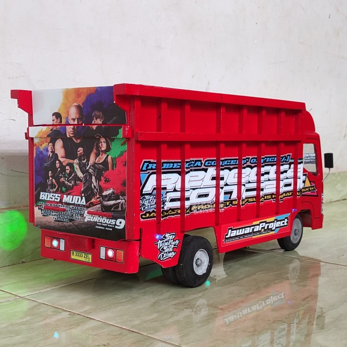 Must Have Maianan Anak Mobilan Truk Oleng Kayu P 50Cm Besar Kokoh Miniatur Truck Terbaru