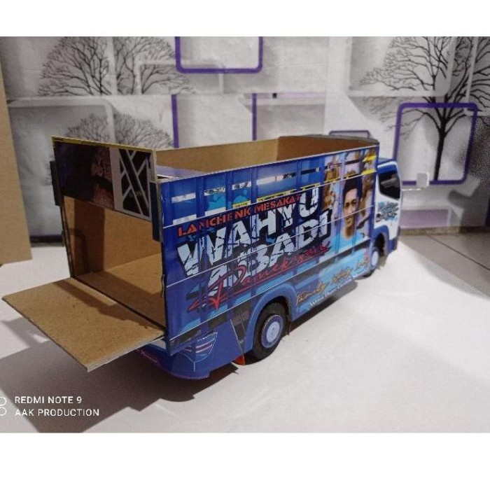 Promo Jumbo / N8Iud Truk Oleng / Miniatur Truk Oleng Wahyu Abadi Bisa Belok Termurah