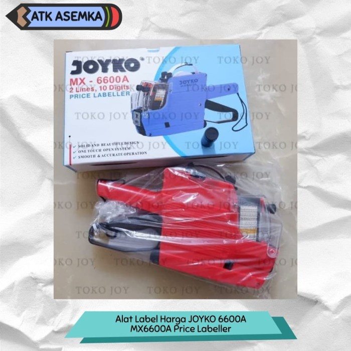 

Terlaris Alat Label Harga Joyko 6600A Mx6600A Price Labeller