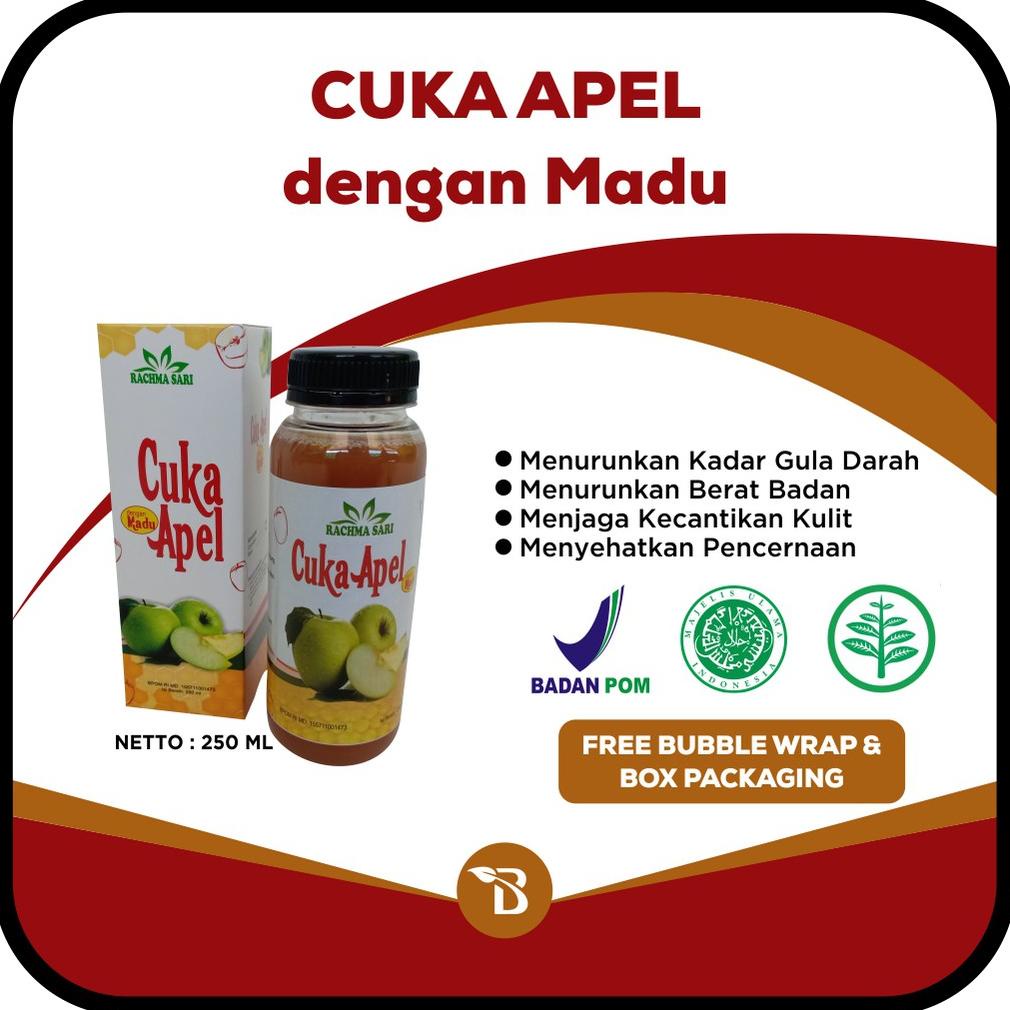 

Sari Cuka Apel Murni Dengan Madu