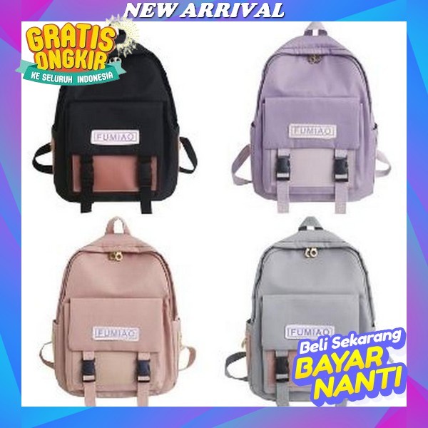 2020Baru Sekolah Korea Perempuan Siswa Sma Siswa Smp Harajuku Serbaguna Mori Kapasitas Besar Tas Ran