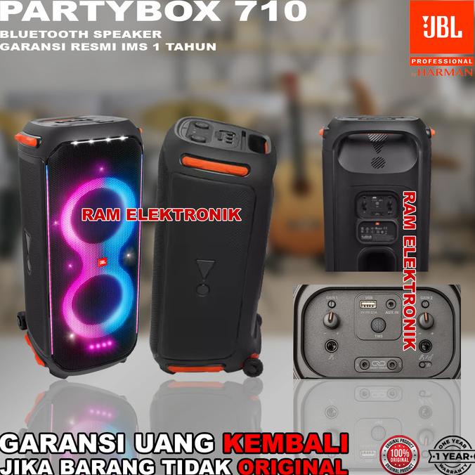 Speaker Bluetooth Jbl Partybox 710 / Party Box 710 Original 800 Watt Boystore22