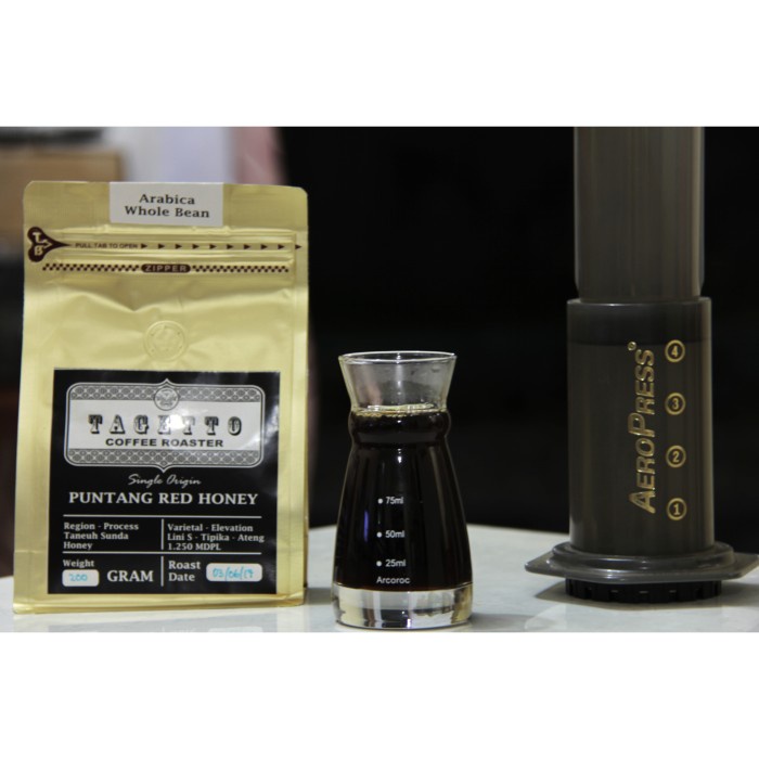 

TERLARIS Puntang Red Honey 200GR Tagetto Coffee Kopi Arabica /KOPI EUBE/KOPI KAPAL