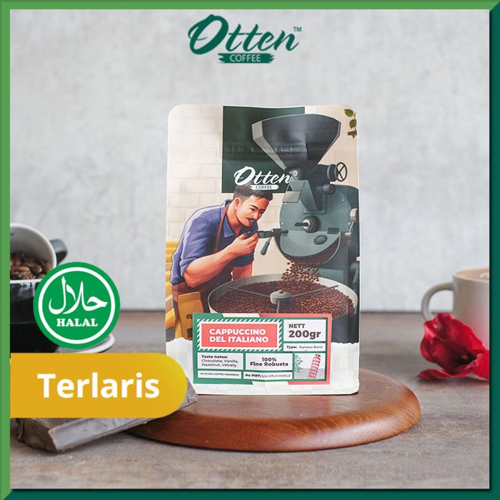 

BAYAR DITEMPAT Cappuccino Del Italiano - Kopi House Blend 200gr /KOPI EUBE/KOPI KAPAL