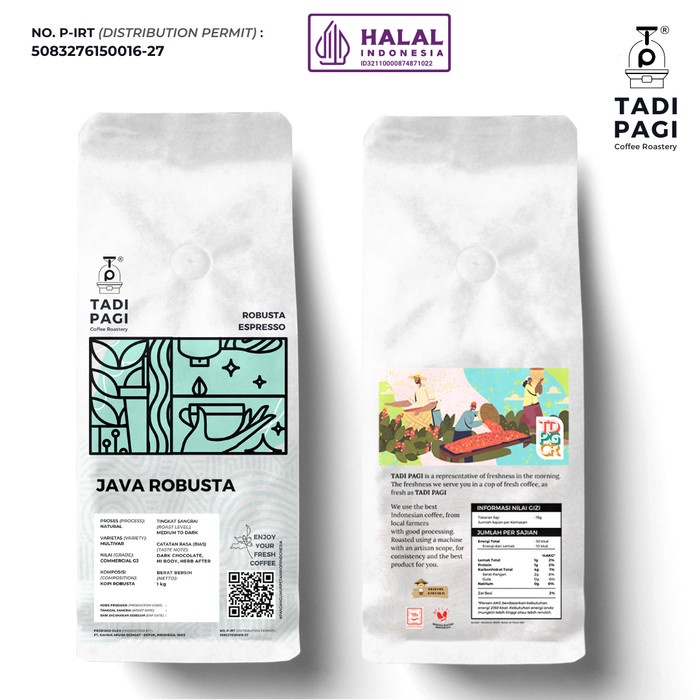 

TERLARIS Espresso Robusta / Es Kopi susu Blend 500 gram EKONOMIS /KOPI EUBE/KOPI KAPAL