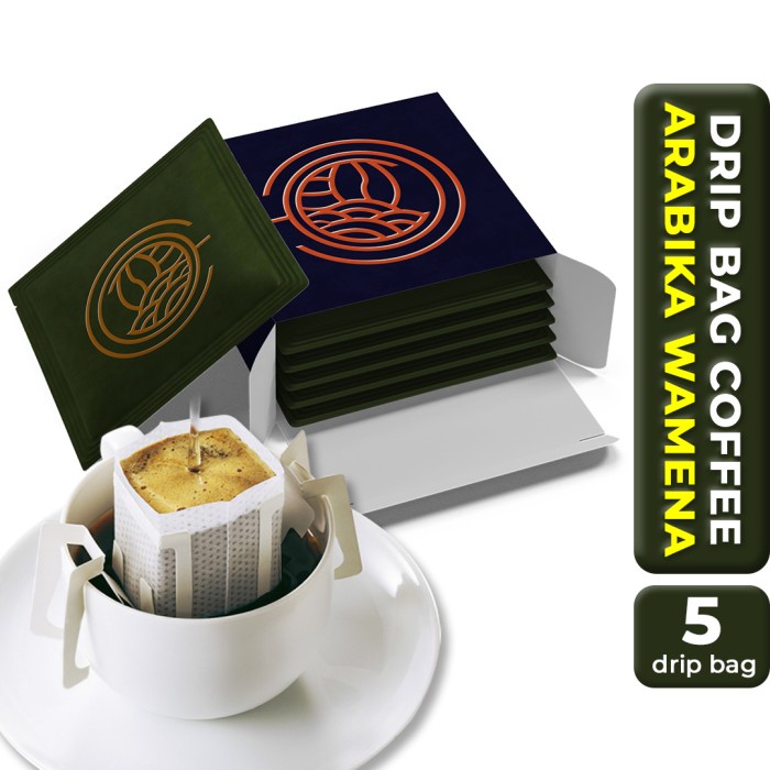 

Discount Arutala Drip Bag/Filter Bag Coffee: Arabika Papua Wamena 5 Drip Bag /KOPI EUBE/KOPI KAPAL