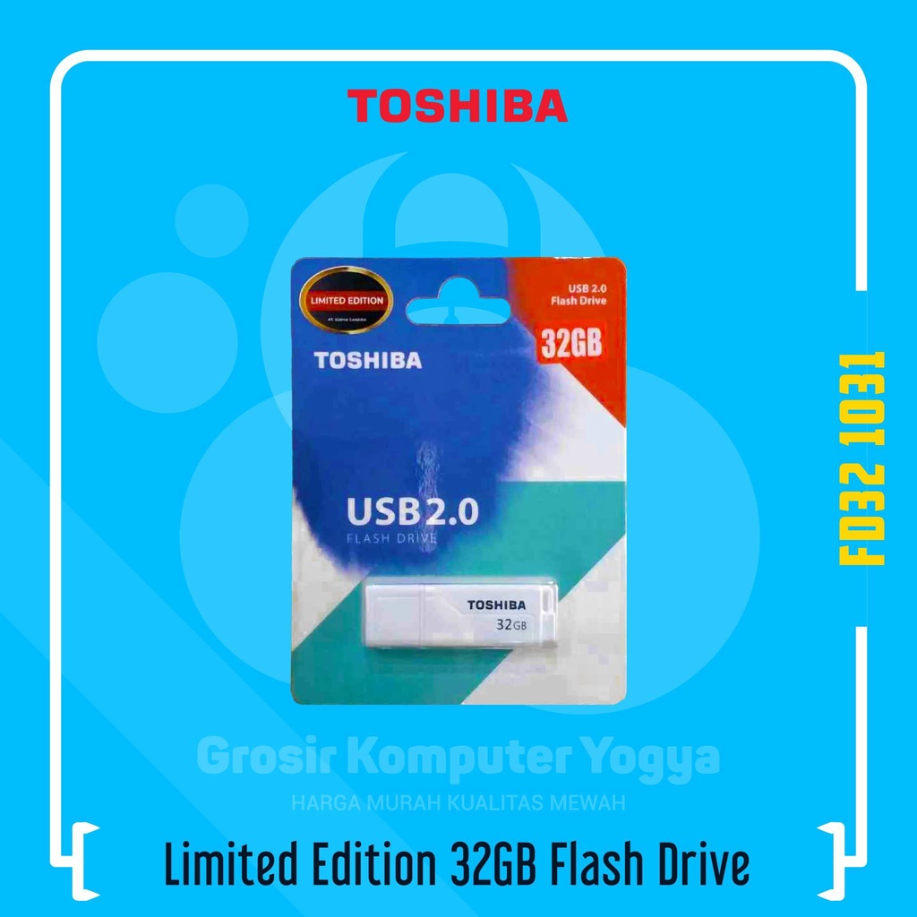 Toshiba Limited Edition 32GB USB 2.0 Flash Drive Flashdisk