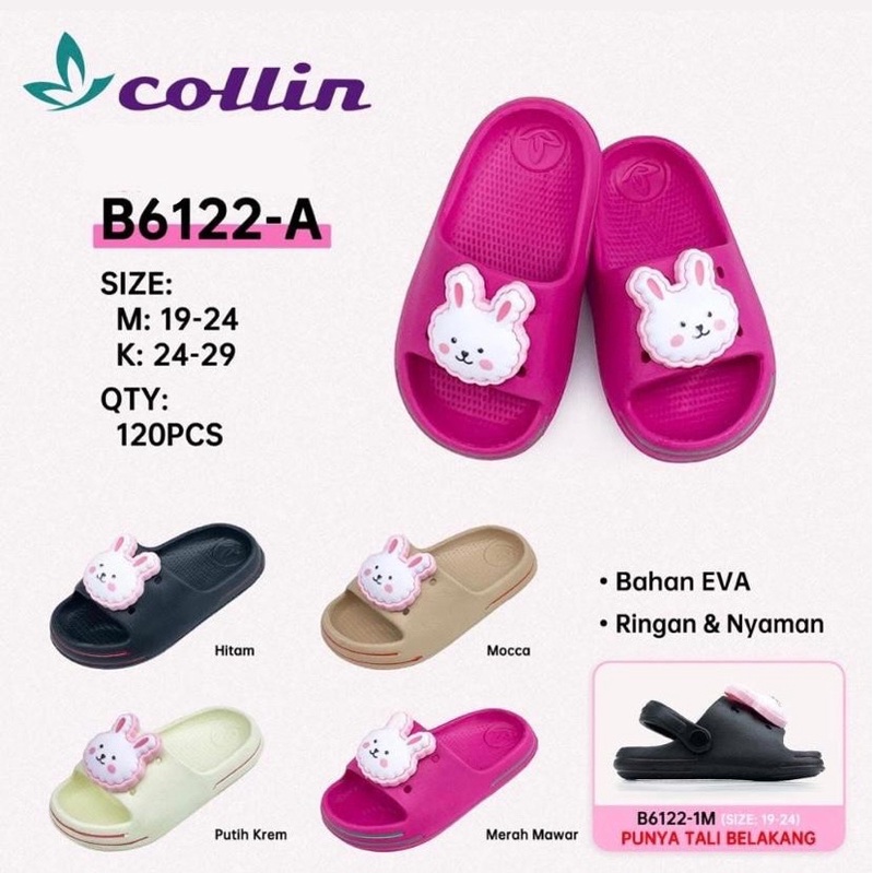 Sendal anak Cewek imut B6122-A