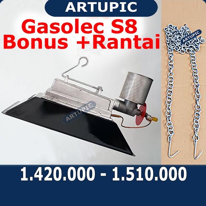 OPEN RESSELER Gasolec Pemanas Kandang Ayam Infrared Heater