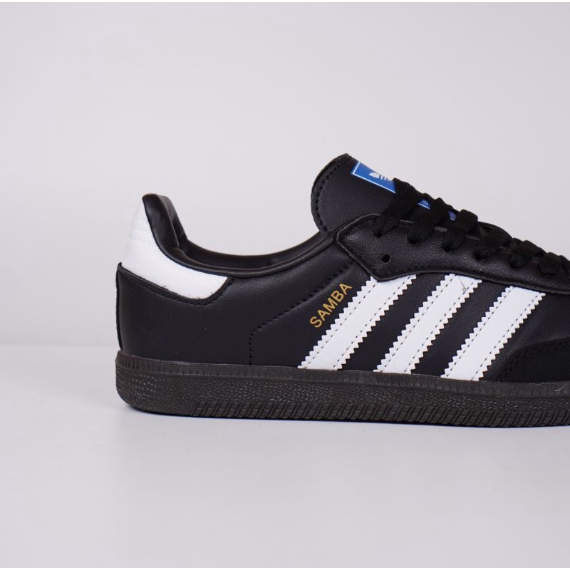 Sepatu Adidas Samba Vegan Black Gum