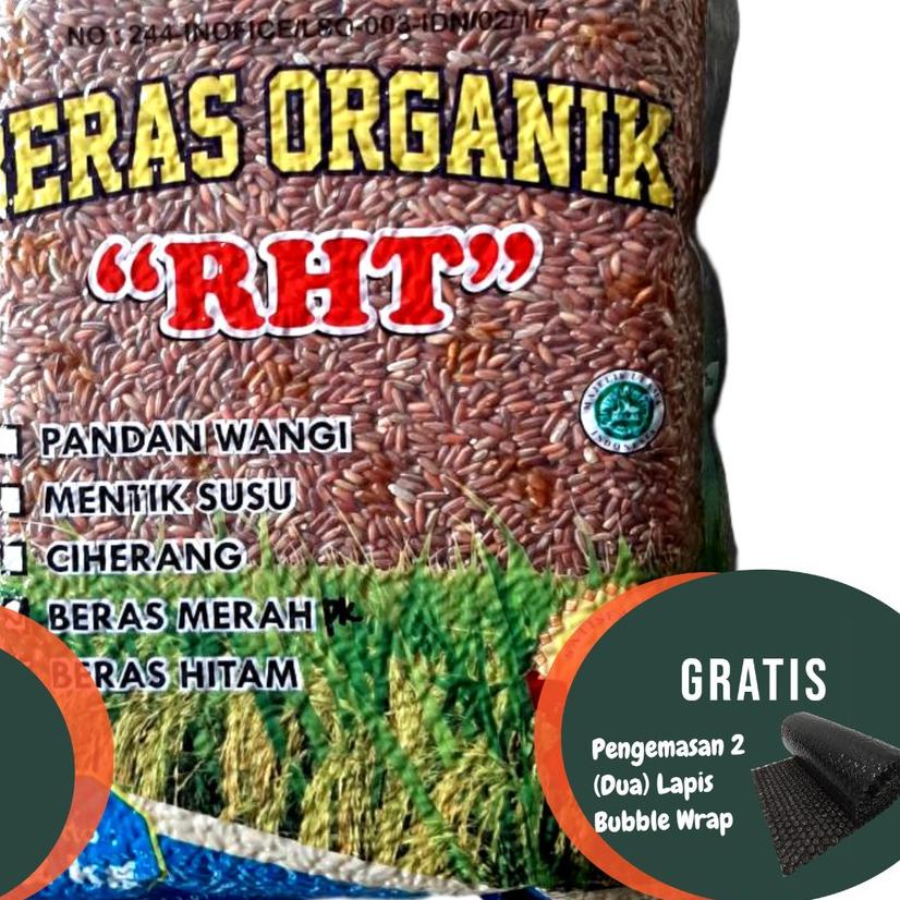 

Sale | KI3 | 5Kg Beras Merah Organik Premium RHT Bersertifikat (Cocok utk Diet, Diabet, MPASI dll )