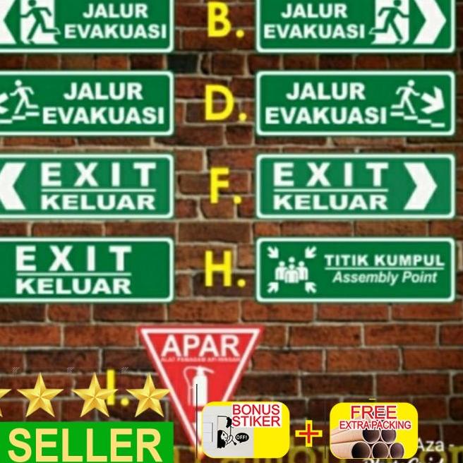 

Promo | FG2 | Grosir Sign Jalur Evakuasi dan Rambu Exit Akrilik 30x10cm - Acrilik Keren