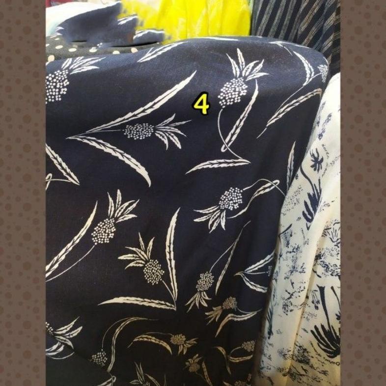 Update 12.12  kain katun linen motif. kain katun linen import. bahan linen motif ,,