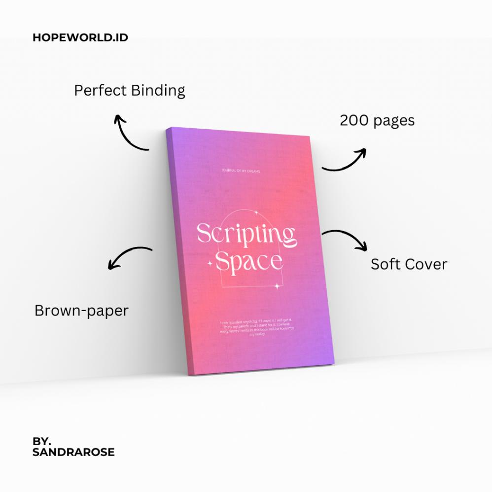 

New! Dream Journal - Scripting Space by SANDRAROSE, Gratitude Journal, Manifest Journal, Manifest Planner, Buku Jurnal Manifestasi, Diary Book, Buku Diary, Planner, Buku Catatan Harian, Buku impian, Magic Book, Scripting, Buku Scripting, Buku Scripting