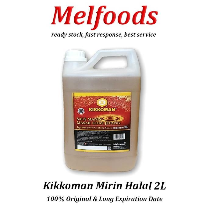 

Kikkoman Mirin HALAL 2L Cuka Sushi Bumbu Sushi Jepang