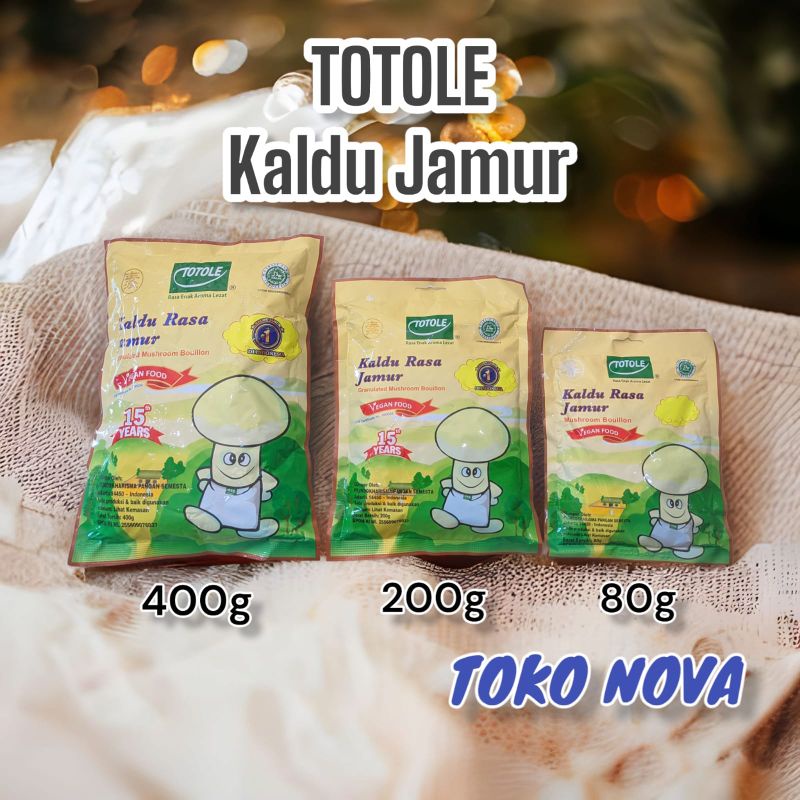 

TOTOLE KALDU jamur 80gr/200gr/400gr