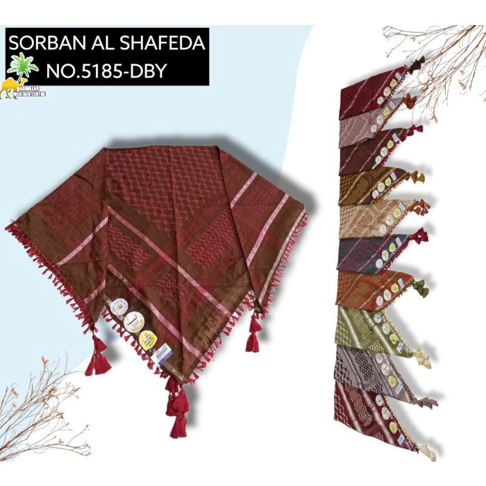 Sorban SORBAN HAJI 8024 DBY ML / SURBAN SULTAN(G9W1) Sorban Tenun Sorban Haji BEST SELLER Sorban Ara