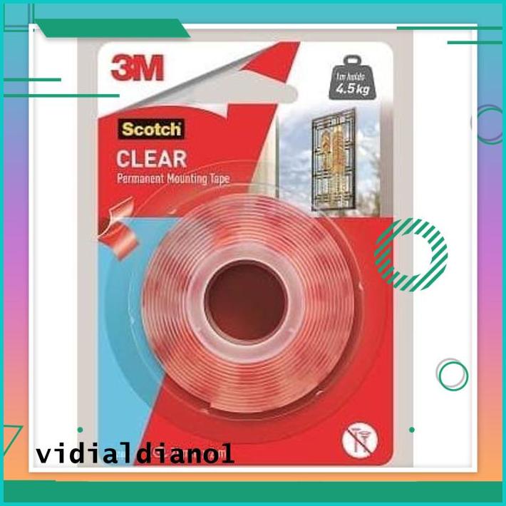 

3M SCOTCH DOUBLE TAPE VHB MOUNTING TRANSPARAN BENING 4010C HIGHT CLASS