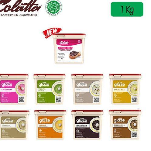 

Terbaru 12.12 Colatta Dip Glaze 1kg Semua Varian Lengkap / Collata Glaze Topping Donut Donat grosir