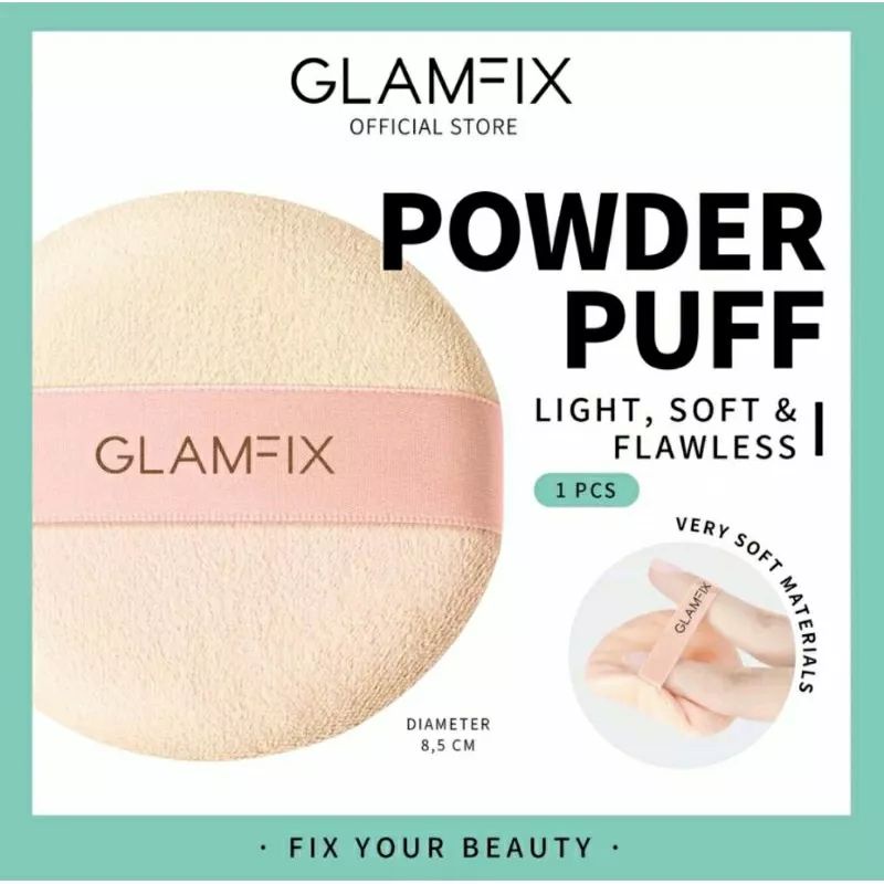 GLAMFIX Finishing Puff / Spons / Rembuk Bedak