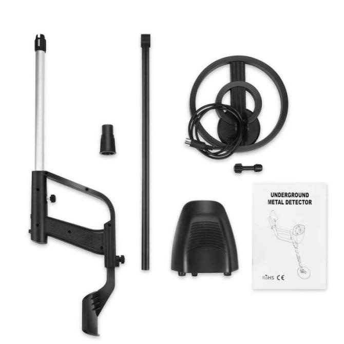 Kingdetector Underground Metal Gold Detector - Md-4030P Hitam