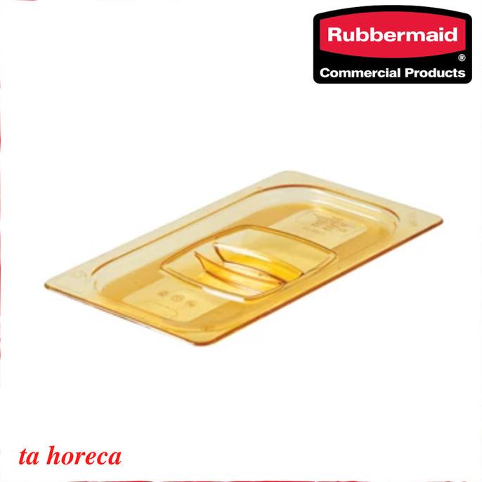 RUBBERMAID Hot Food Pan Cover (Amber)1/1 - 1/2 - 1/3 - 1/4 - 1/6 - 1/9 ---READY---