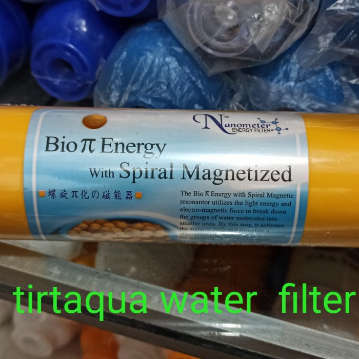 Water Nanometer Bio Energy Spiral Magnetized
