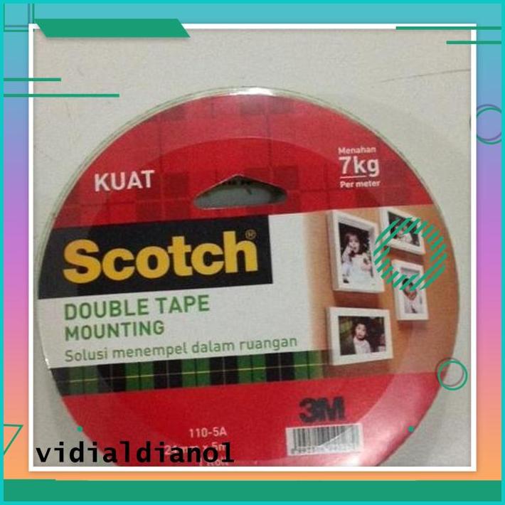 

3M SCOTCH INDOOR PERMANENT MOUNTING TAPE 24 MM X 5 M BEST QUALITY