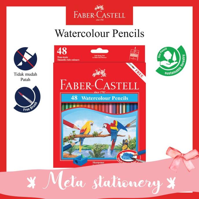 

Pensil warna Water Color Faber Castell 48