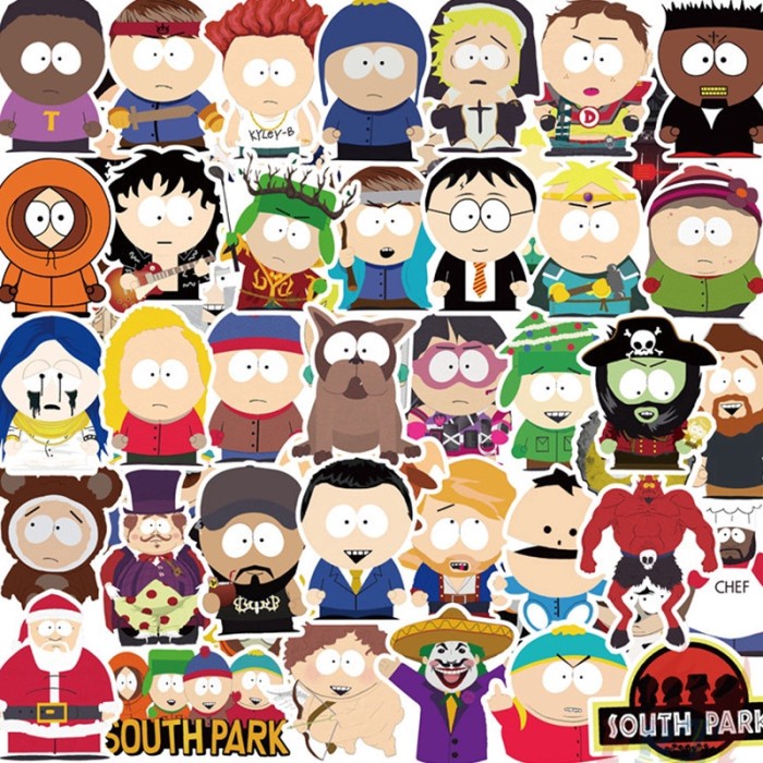 

Terlaris South Park - Seri 01 1 Set A-6 15Pcs Stiker Kun Doodle