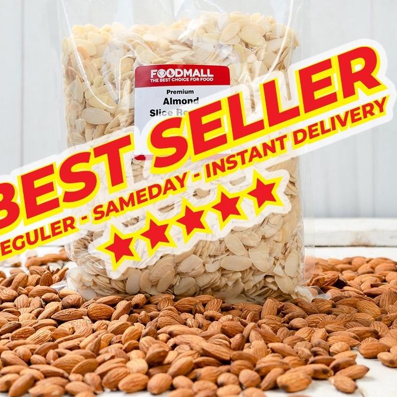 

Limited | KI3 | Almond Slice ROASTED 1 kg / Almond Slice PANGGANG