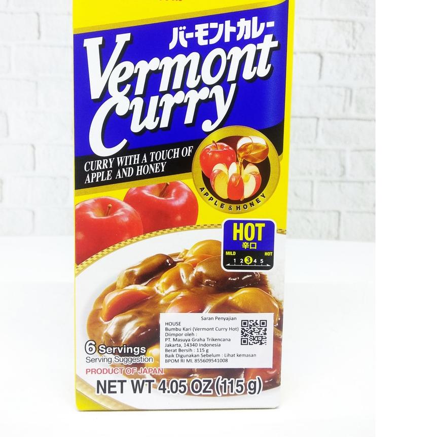 

Diskon✔️⭐House Vermont Curry Hot 115G / Bumbu Instan Kari Jepang Pedas 115Gr - C596M