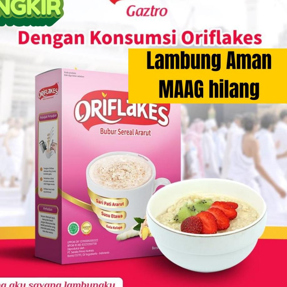 

COD | KI3 | Oriflakes Sereal 900 gr solusi Asam Lambung, Maag Kronis, Obat Maag Ampuh