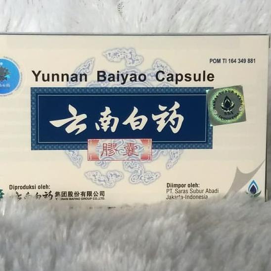 

Terbaru | TD4 | YUNNAN BAIYAO KAPSUL 16'S [Saras]