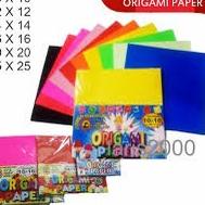 

Sale 6.6 | KF7 | KERTAS ORIGAMI WARNA POLOS DUA SISI / MOTIF / METALIK KILAT 12X12 14X14 16X16 20X20